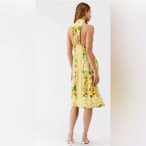 URBAN WILD WOVEN MIDI DRESS